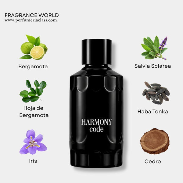 Hombre - Fragrance World Harmony Code 100 ml Edp