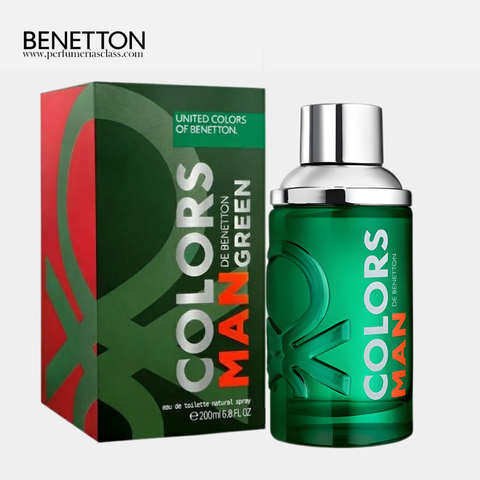 Hombre - Benetton Colors Man Green 200 ml Edt