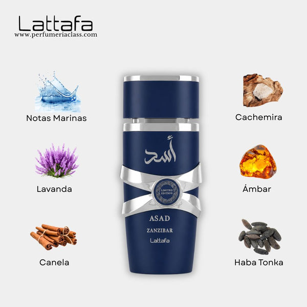 Hombre - Lattafa Asad Zanzibar Limited Edition 100 ml Edp