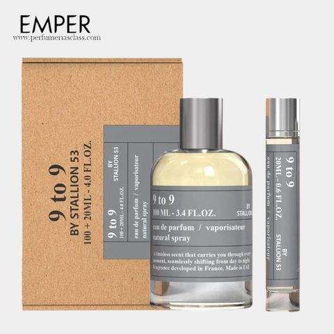 Hombre -  Emper 9 to 9 By Stallion 53 Edp - Estuche 2 Pdts