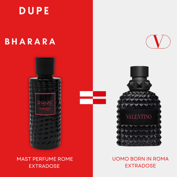 Hombre - Bharara Mast Perfume Rome Extradose Pour Homme 100 ml Edp - Estuche 2 Pdts