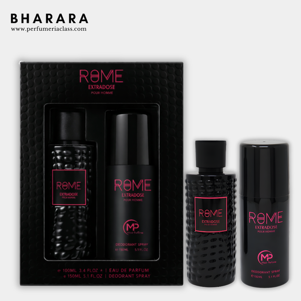 Hombre - Bharara Mast Perfume Rome Extradose Pour Homme 100 ml Edp - Estuche 2 Pdts