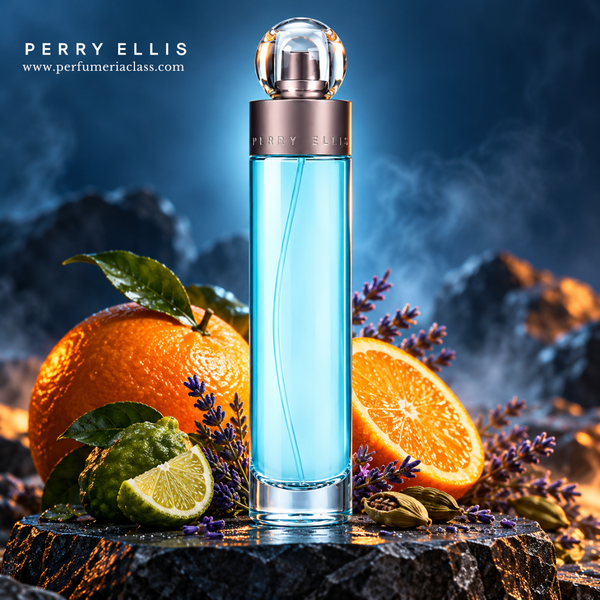 Hombre - Perry Ellis 360 Grados 100 ml Edt - Estuche 3 Pdts
