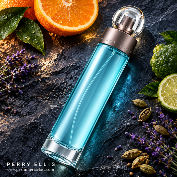 Hombre - Perry Ellis 360 Grados 100 ml Edt - Estuche 3 Pdts
