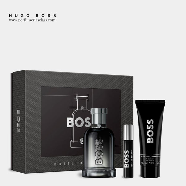 Hombre - Hugo Boss Bottled Beyond 100 ml edp - Estuche 3 Pdts