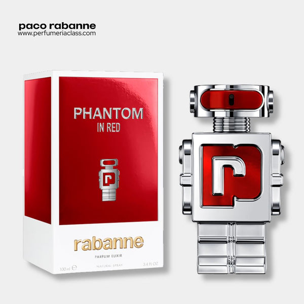 Hombre - Paco Rabanne Phantom In Red Parfum Elixir 100 ml