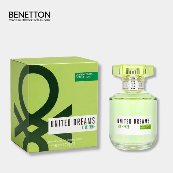 Mujer - Benetton United Dreams Live Free 50 ml Edt