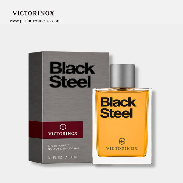 Hombre - Victorinox Black Steel 100 ml Edt