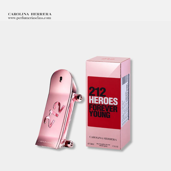 Mujer - Carolina Herrera 212 Heroes For Her 50 ml Edp