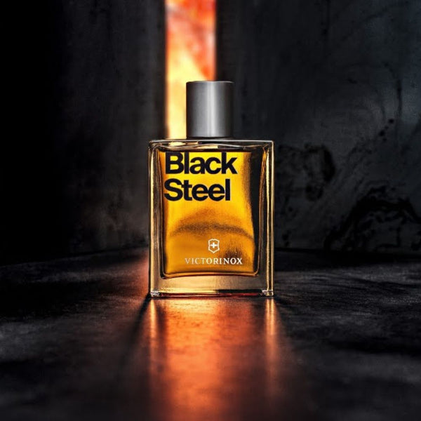 Hombre - Victorinox Black Steel 100 ml Edt