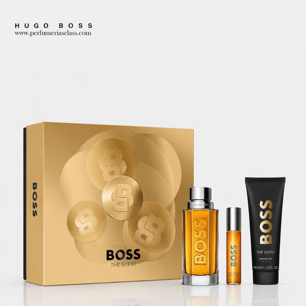 Hombre - Hugo Boss The Scent 100 ml Edt - Estuche 3 Pdts