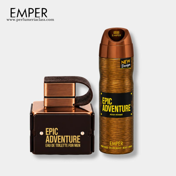 Hombre - Emper Epic Adventure 100 ml Edt - Estuche 2 Pdts