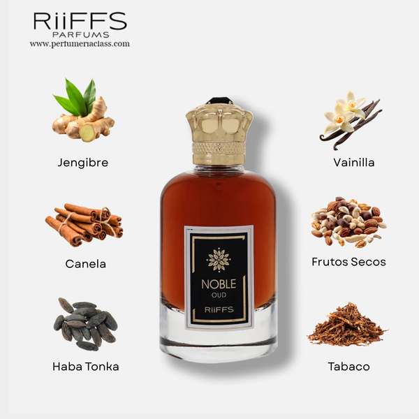 Hombre - Decant Riiffs Noble Oud 5ml Edp