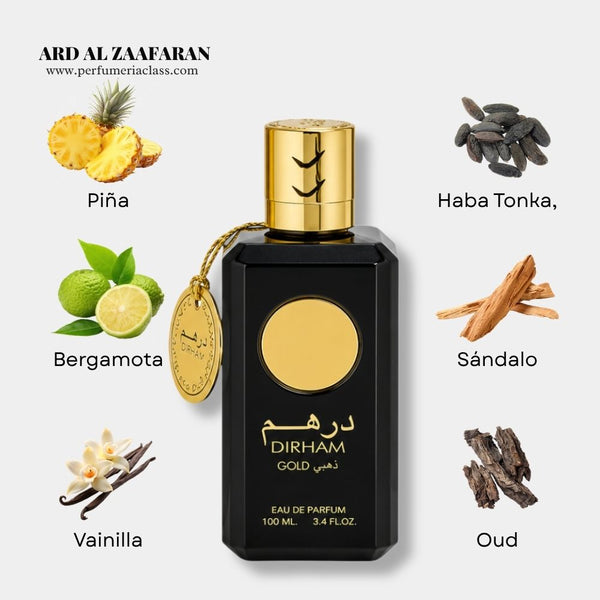 Hombre - Ard Al Zaafaran Dirham Gold 100 ml Edp