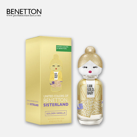 Mujer - Benetton Sisterland Golden Vanilla 80 ml Edp