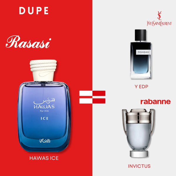Hombre - Rasasi Hawas Ice 100 ml Edp