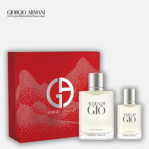 Hombre - Giorgio Armani Acqua Di Gió 100 ml Edt - Estuche 2 Pdts