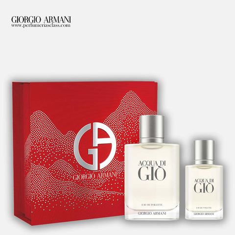 Hombre - Giorgio Armani Acqua Di Gió 100 ml Edt - Estuche 2 Pdts