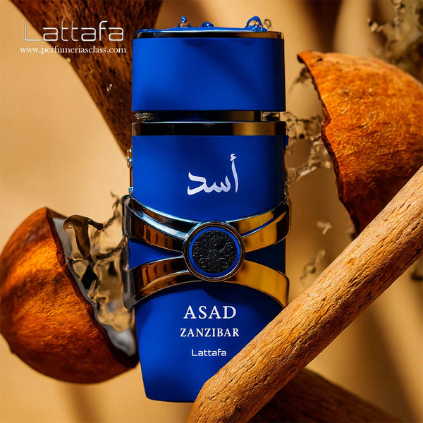 Hombre - Lattafa Asad + Lattafa Asad Zanzibar 100 ml Edp - Estuche 2 Productos