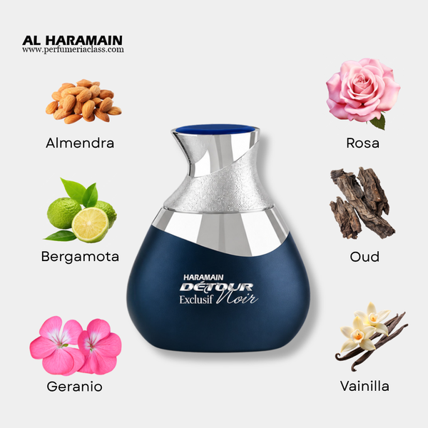Hombre - Al Haramain Detour Noir Exclusif 100 ml Edp