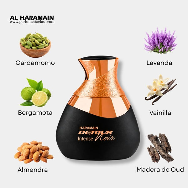 Hombre - Al Haramain Detour Intense Noir 100 ml Edp