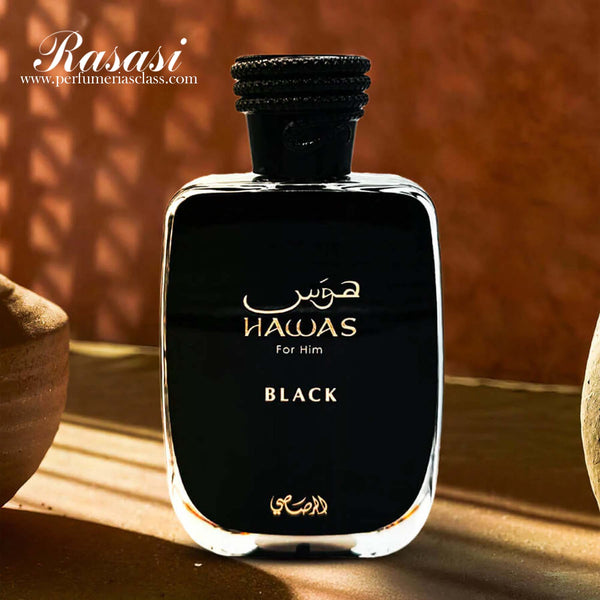 Hombre - Rasasi Hawas Black 100 ml Edp