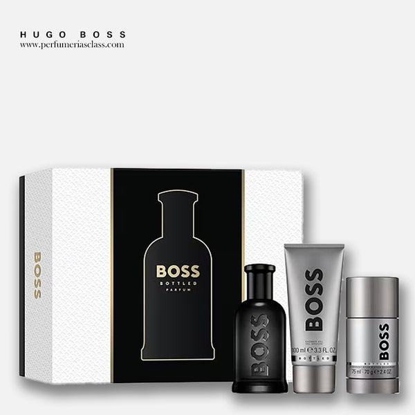 Hombre - Hugo Boss Boss Bottled 100 ml Parfum - Estuche 3 Pdts