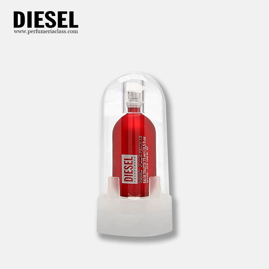 Diesel Zero Plus Red 75 ml Edt (Mujer)