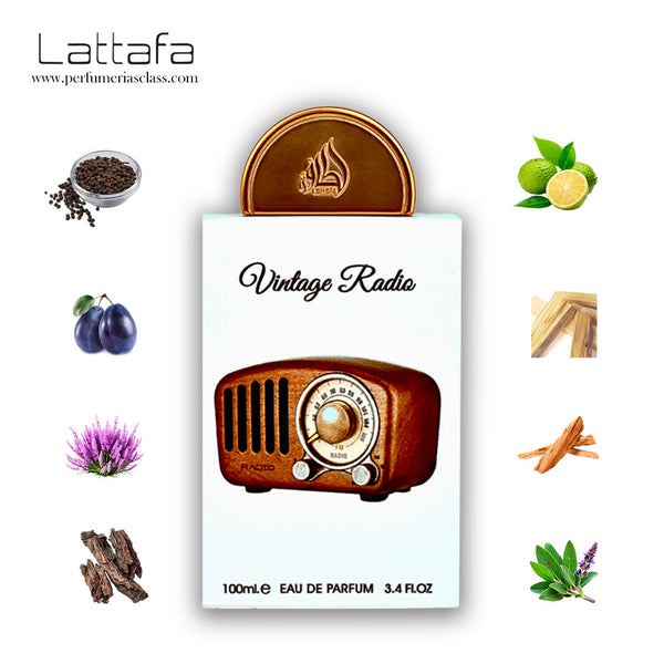 Hombre - Lattafa Pride Vintage Radio 100 ml Edp