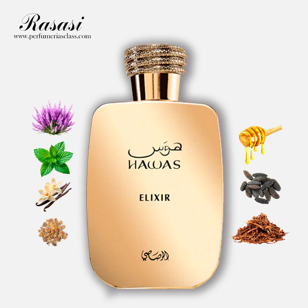 Hombre - Rasasi Hawas Elixir 100 ml Edp – Class perfumerías