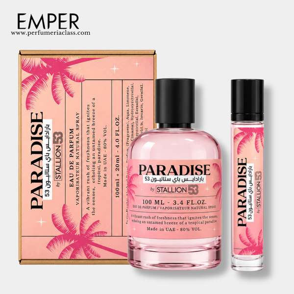 Mujer - Emper Stallion 53 Paradise 100 ml Edp - Estuche 2 Pdts