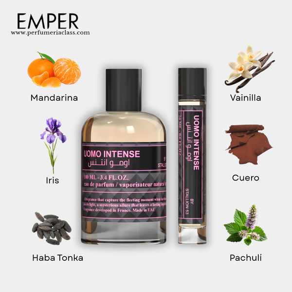 Hombre - Emper Uomo Intense By Stallion 53 Edp - Estuche 2 Pdts