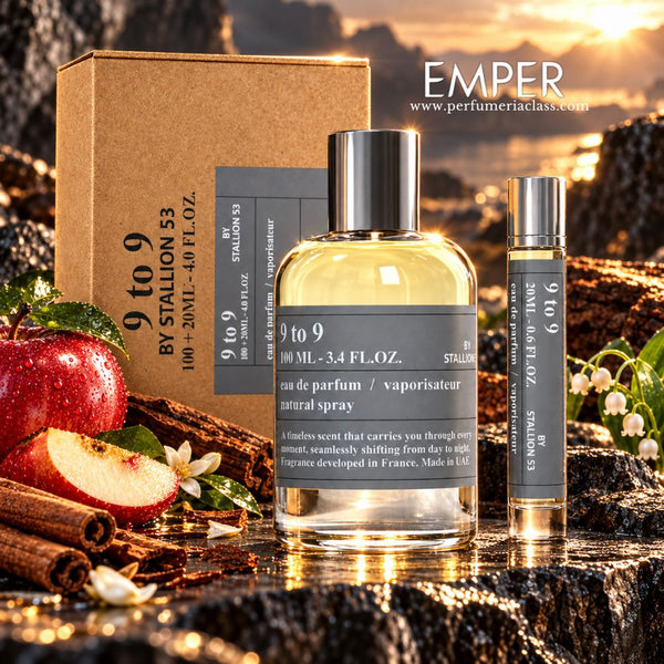 Hombre - Emper 9 to 9 By Stallion 53 100 ml Edp - Estuche 2 Pdts