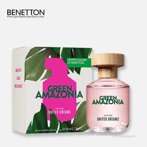 Mujer - Benetton United Dreams Green Amazonia 80 ml Edt