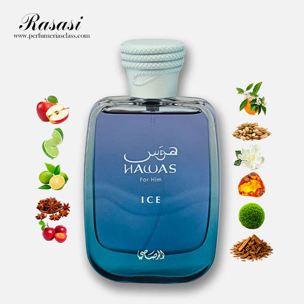 Hombre - Rasasi Hawas Ice 100 ml Edp