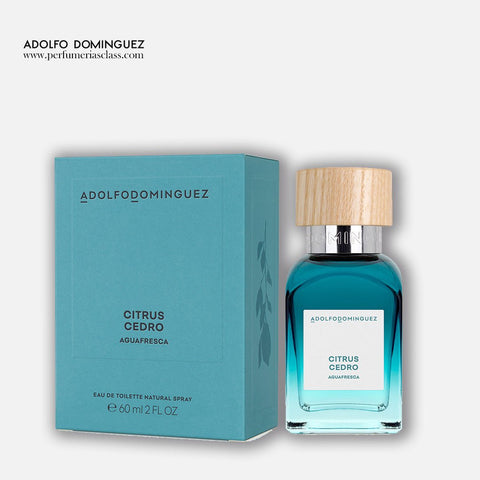 Hombre - Adolfo Dominguez Agua Fresca Citrus Cedro 60 ml Edt - Class perfumerías