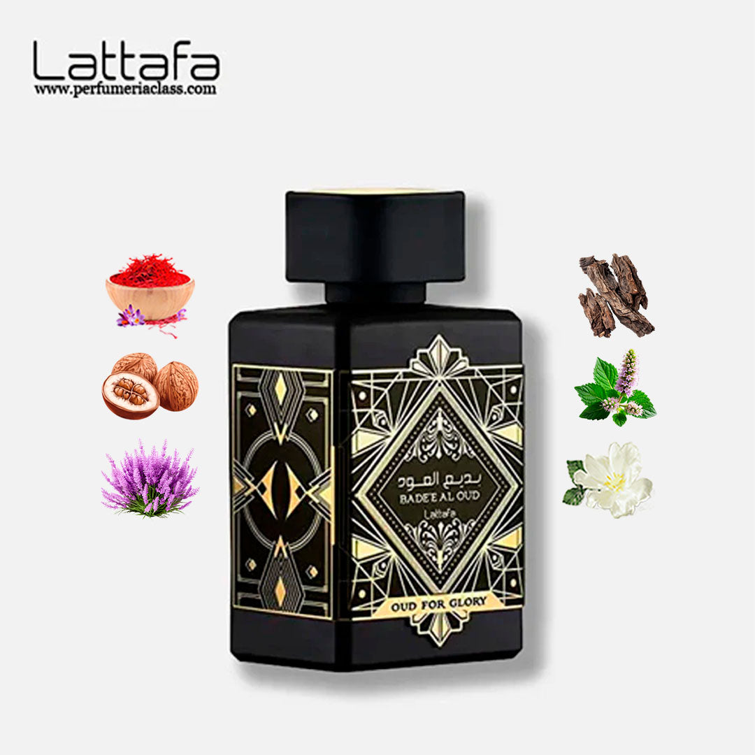 Unisex - Lattafa Badee Al Oud For Glory 100 ml Edp – Class perfumerías