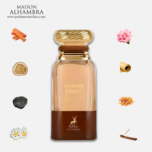 Hombre - Maison Alhambra Incense Ebony 80 ml Edp