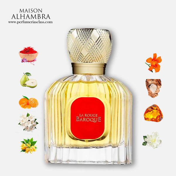 Unisex - Maison Alhambra La Rouge Baroque 100 ml Edp