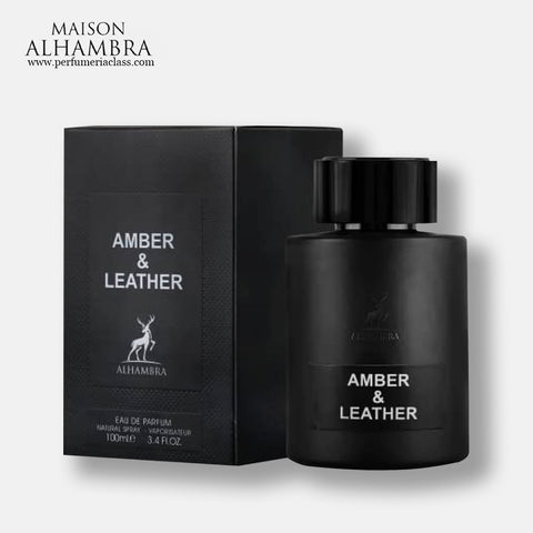 Maison Alhambra Amber & Leather 100 ml Edp (Hombre)