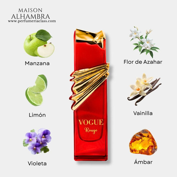 Mujer - Maison Alhambra Vogue Rouge 100 ml Edp