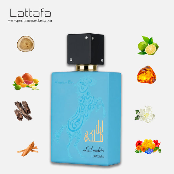 Hombre - Lattafa Lail Maleki Moroccan Blue 100 ml Edp