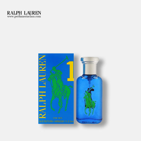Ralph Lauren Polo 1 Big Pony Blue 50 ml Edt (Hombre)