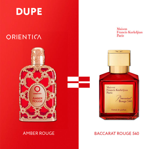 Unisex - Orientica Luxury Collection Amber Rouge 80 ml Edp - Estuche 4 Pdts