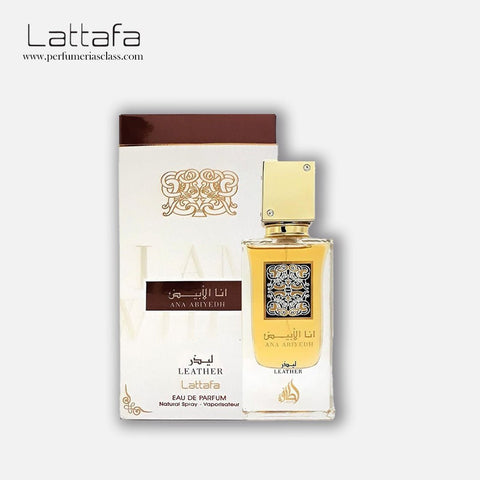 Unisex - Lattafa Ana Abiyedh Leather 60 ml Edp - Class perfumerías