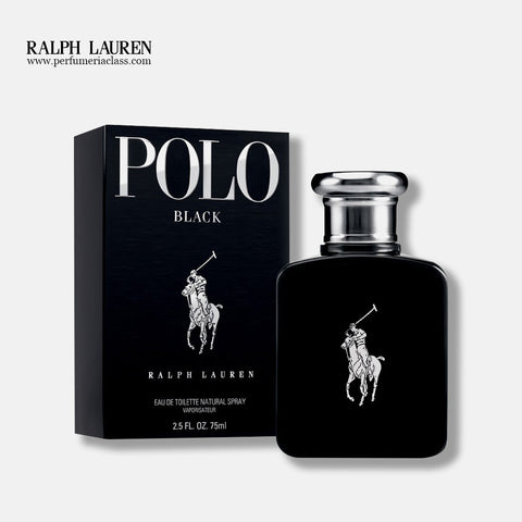 Ralph Lauren Polo Black 75 ml Edt (Hombre)