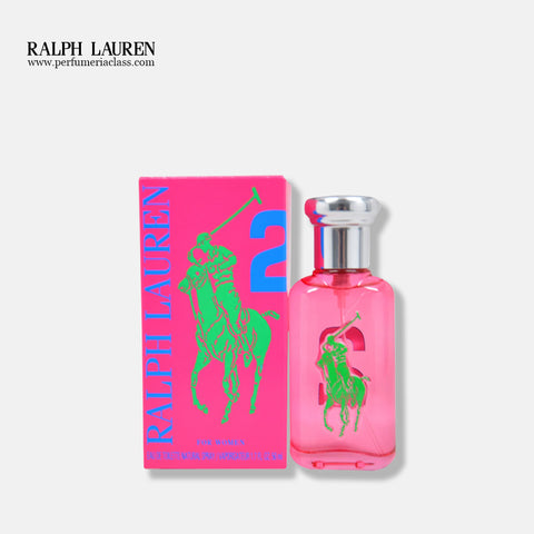 Ralph Lauren Polo 2 Big Pony Pink 50 ml Edt (Mujer)