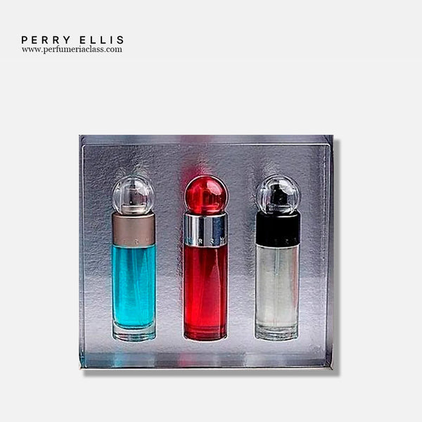 Hombre - Perry Ellis 360 Grados Trio - Estuche 3 X 30 ml Edt
